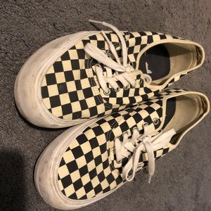 Checkered vans